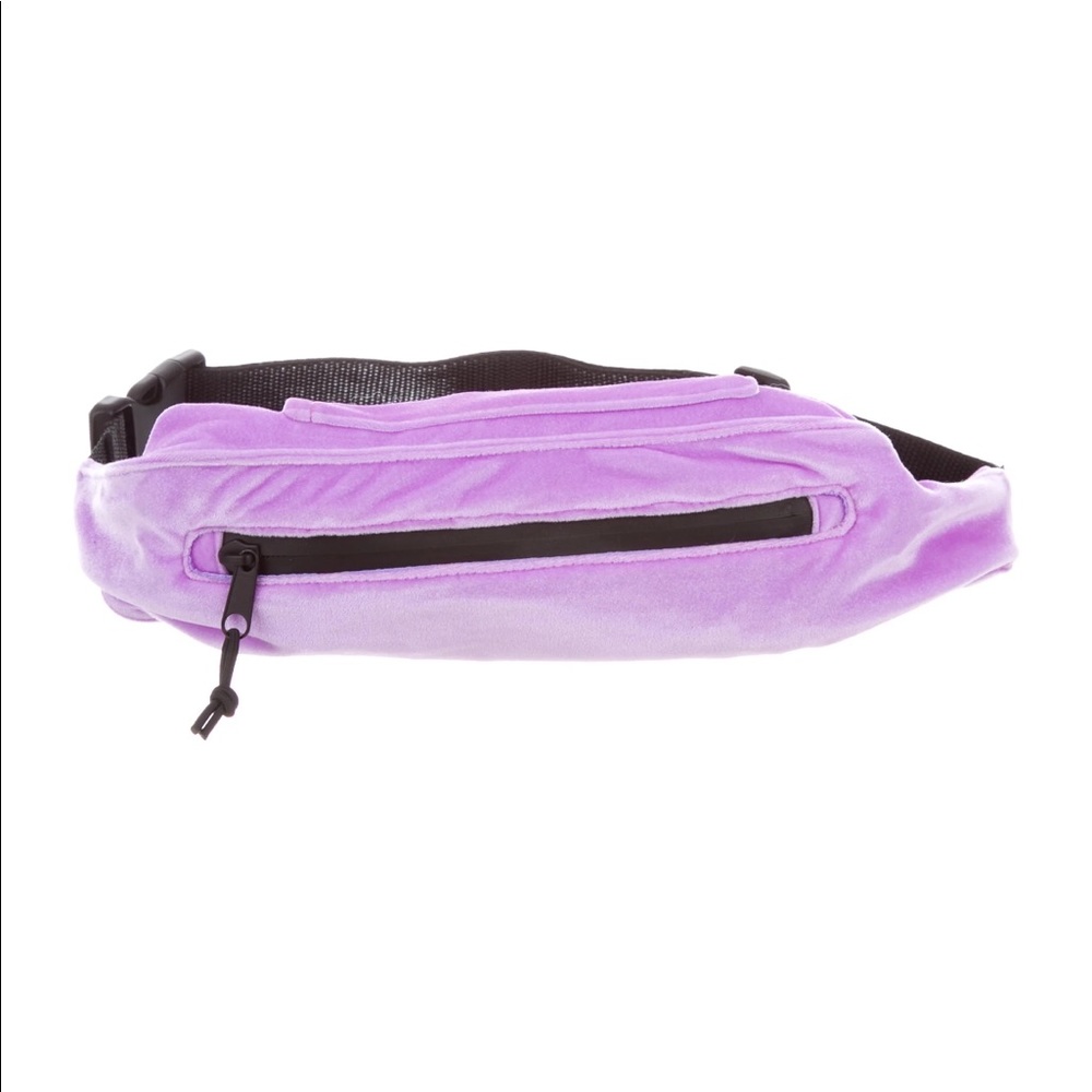 Triangl Velvet Purple Fanny Pack
